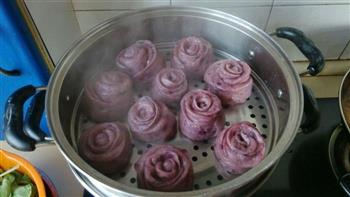 紫薯玫瑰的做法图解14