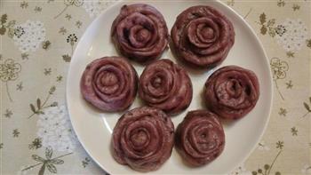 紫薯玫瑰的做法图解15