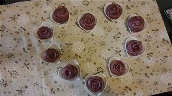 紫薯玫瑰的做法图解17