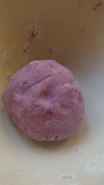 菰米红豆紫薯芋圆的做法步骤3