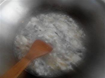 菰米牡蛎豆腐羹的做法步骤6