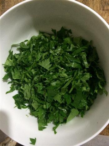 芹菜疙瘩汤的做法步骤1