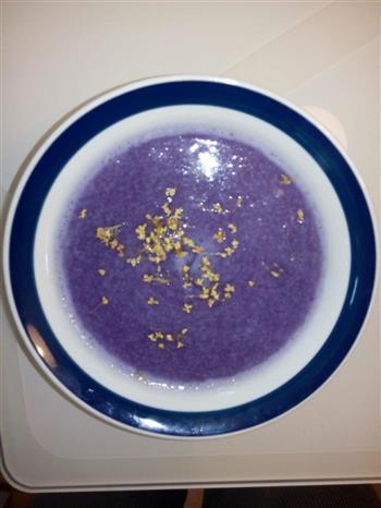桂花紫薯粥的做法步骤3