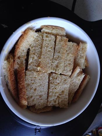 英式经典-黄油面包布丁的做法图解3