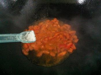 菰米番茄蒸豆腐的做法步骤9
