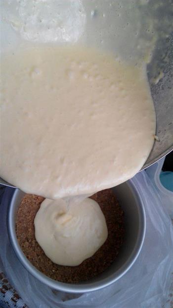 榴莲重芝士蛋糕 无糖 六寸配方的做法步骤10