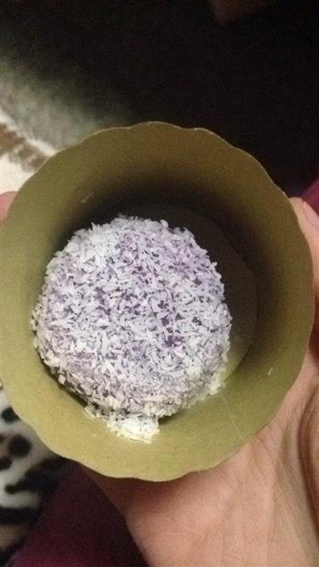 紫薯糯米糍-雪媚娘的做法图解6