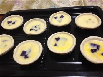 美味紫薯蛋挞的做法步骤7