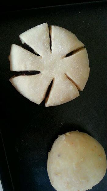 核桃红豆面包的做法步骤9