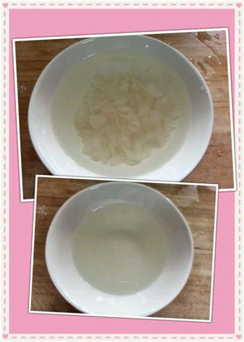 桃胶皂角米炖雪梨以及川贝炖雪梨的做法的做法步骤6