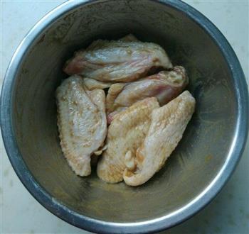 空气炸锅版盐焗鸡翅的做法图解2