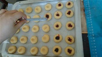 豆沙酥饼，肉松酥饼，蓝莓小西饼三样一起做的做法步骤5