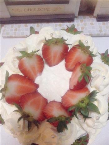 草莓水果奶油蛋糕的做法步骤29