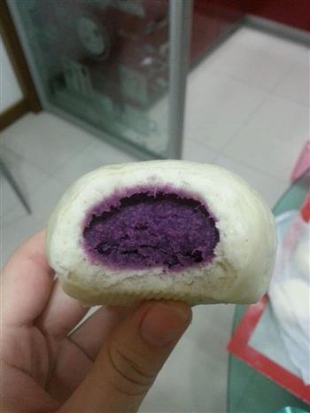 奶香紫薯包的做法图解11