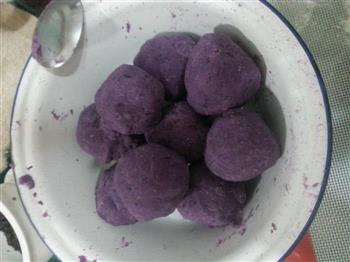 奶香紫薯包的做法图解5