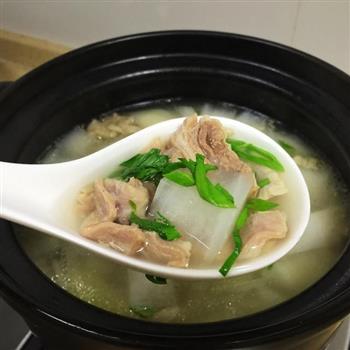 砂锅羊肉汤-冬季暖身的做法图解7