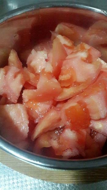 鸡蛋西红柿打卤面的做法步骤1