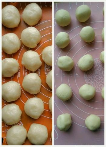 豆沙馅菊花酥的做法步骤3