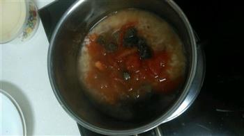 番茄牛肉粥的做法图解7