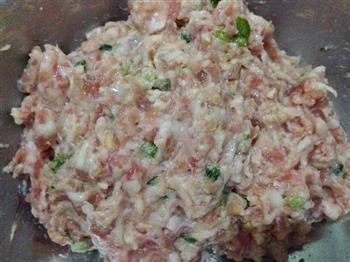 菰米香菇酿肉的做法步骤4