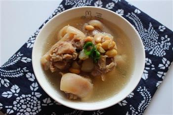 黄豆炖猪蹄汤-冬季暖身的做法步骤4