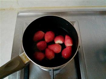 蛋白饼佐酒渍草莓优格的做法图解13