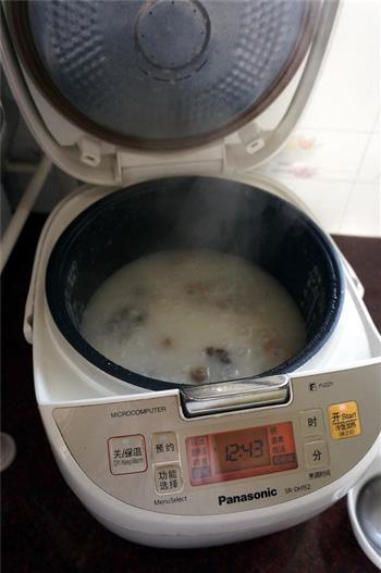 腊鸭掌剩饭粥—冬季暖身的做法步骤6