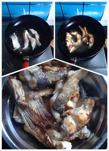 酸菜鱼汤煲/红烧黑木耳鱼块的做法步骤10