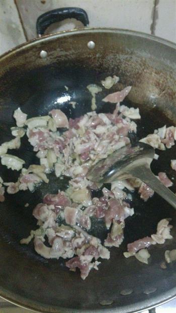 酸菜青椒回锅肉的做法步骤4