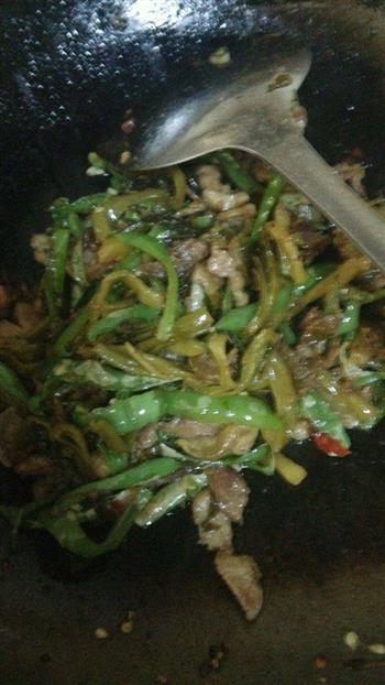 酸菜青椒回锅肉的做法步骤6