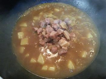 咖喱牛肉炖土豆—冬季暖身的做法步骤8
