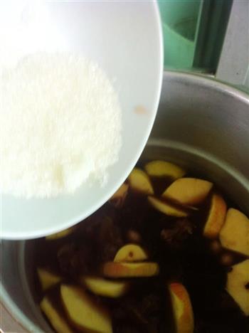 花生苹果银耳黑米粥-冬季暖身的做法步骤10