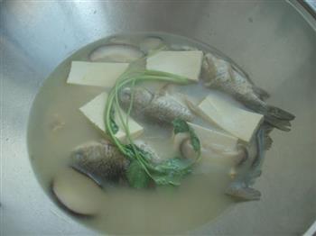 香菇豆腐鲫鱼汤-冬季暖身的做法步骤11