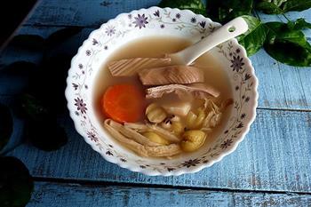 银杏腐竹猪肚汤-冬季暖身的做法步骤6
