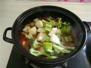 原汤咖喱牛腩锅-冬季暖身的做法步骤11