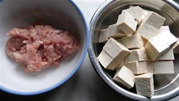 肉末烧豆腐的做法步骤1