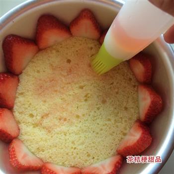 鲜草莓慕斯蛋糕—6寸圆模的做法图解19