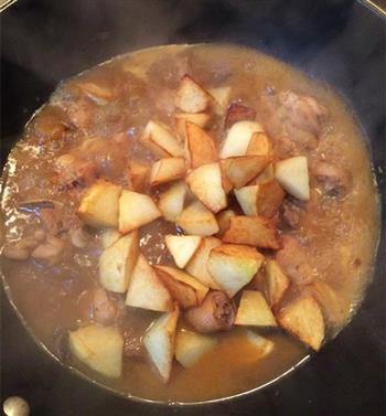 土豆烧鸡块-冬季暖身的做法步骤7
