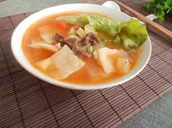 新疆汤饭-冬季暖身的做法步骤16