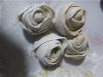 南瓜玫瑰花馒头的做法图解4