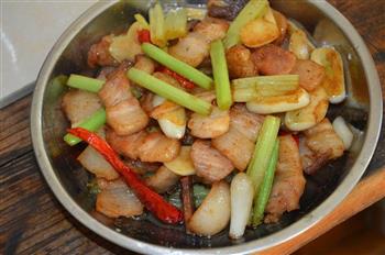 花菜炒肉-冬季暖身的做法步骤7