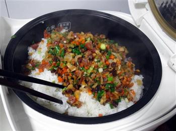 腊肉糯米饭，冬日护胃—冬季暖身的做法图解17