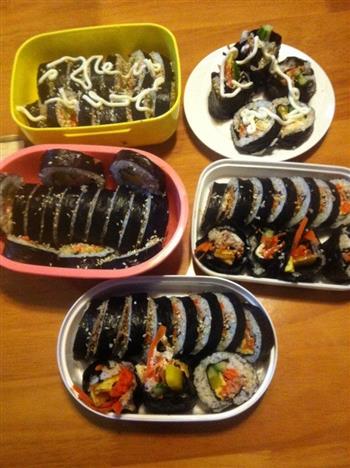 韩国吞拿鱼紫菜包饭的做法步骤11
