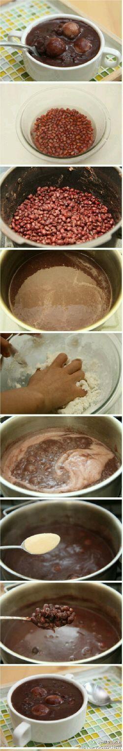 韩式红豆粥的做法步骤2