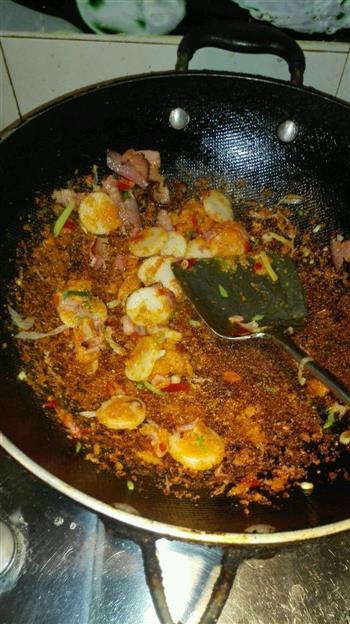 熏肉榨广椒的做法步骤5