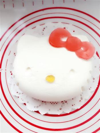 Hellokitty酸奶慕斯蛋糕的做法图解13