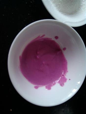 紫薯酸奶溶豆-婴幼儿小零食的做法步骤2