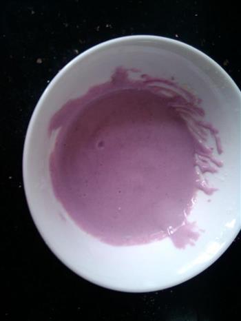 紫薯酸奶溶豆-婴幼儿小零食的做法步骤4
