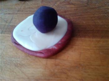 紫薯莲花酥－传统中式点心的做法步骤21