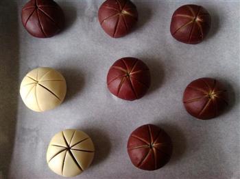 紫薯莲花酥－传统中式点心的做法步骤23